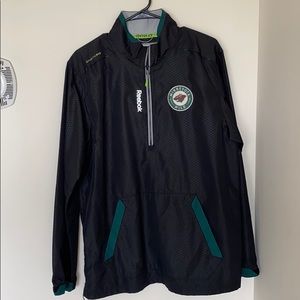 Vintage MN Wild Reebok Wind Breaker